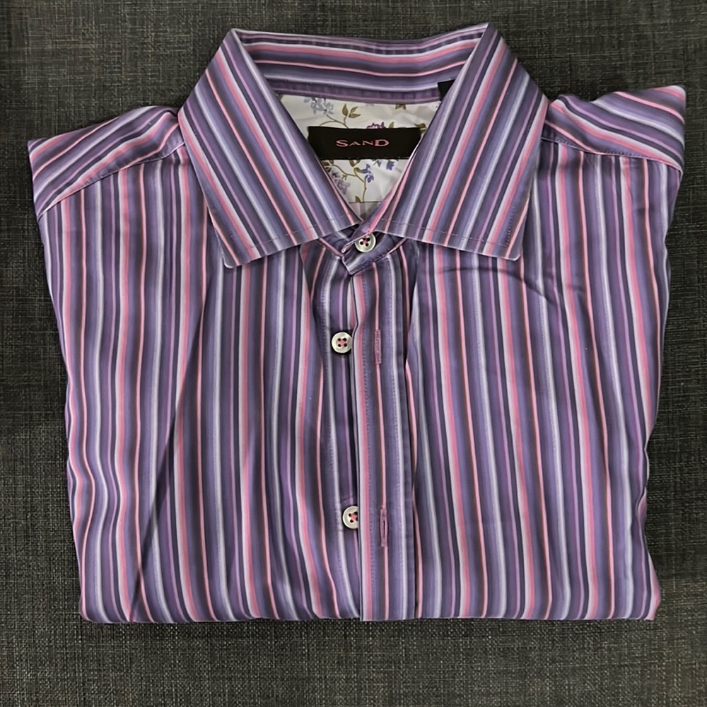 Sand Copenhagen Mens Dress/Casual Shirt